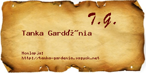 Tanka Gardénia névjegykártya
